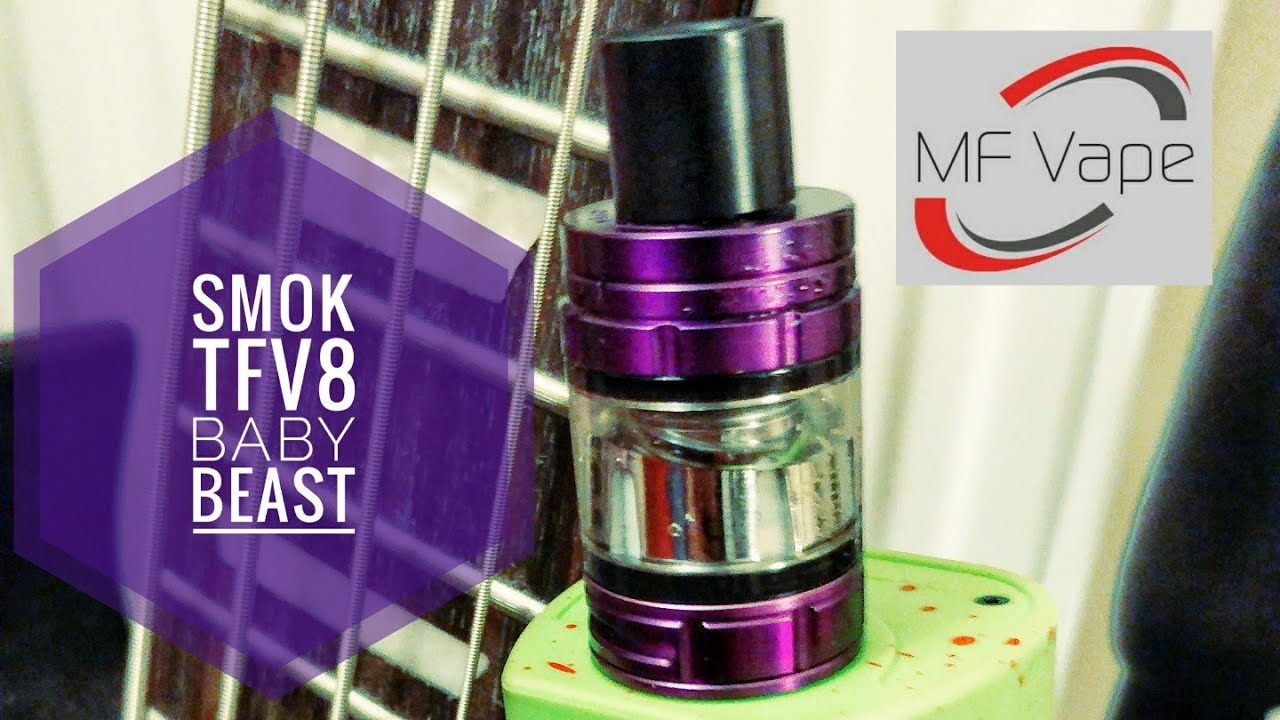 Smok TFV8 Baby Beast EU Version - Review & Wotofo Flow Comparison