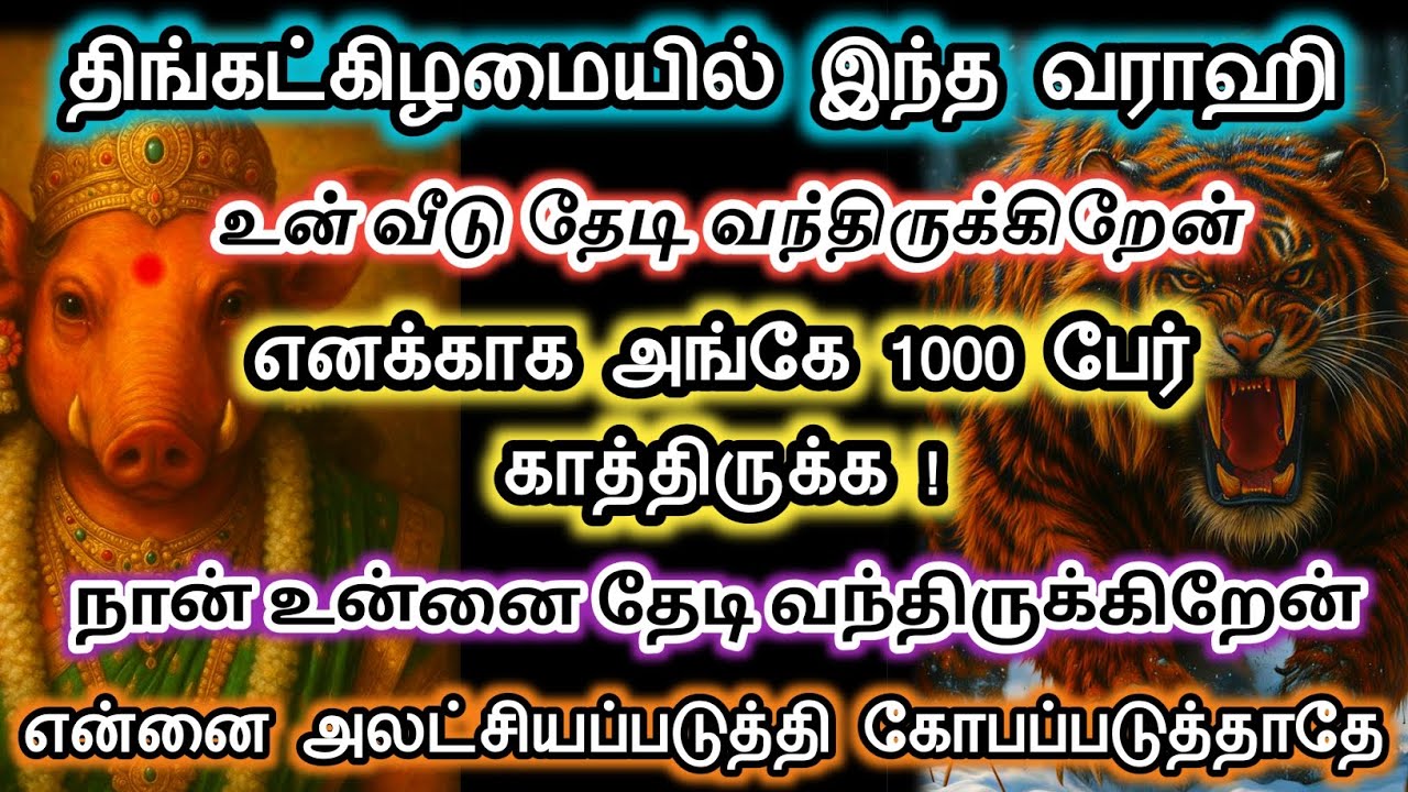 உன்னை தேடி வந்த என்னை அலட்சியப்படுத்தி விடாதே/#varahi #devotional 