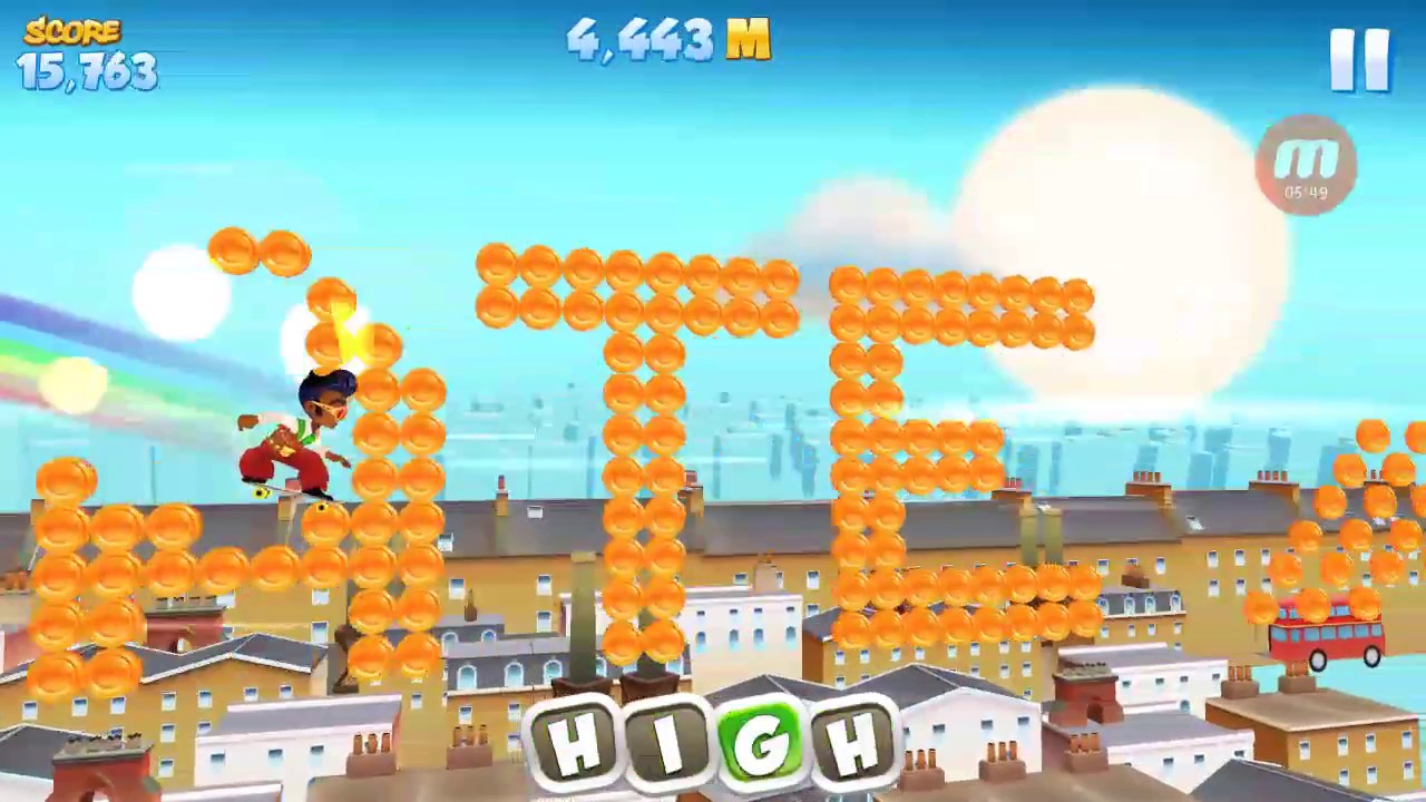 Skyline Skaters  THE KING  RANK 2  LONDON  100%  ANDROID/  GAMEPLAY