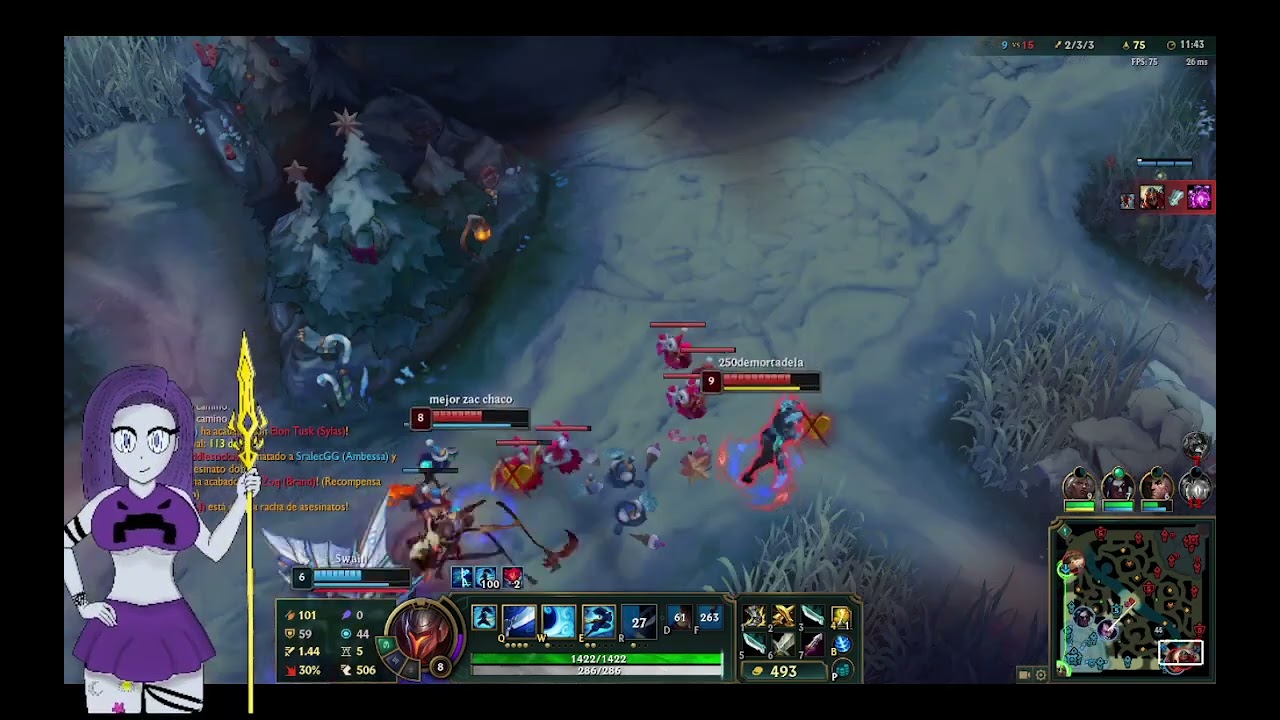 lol yasuo vs zed partida de bailongos XD