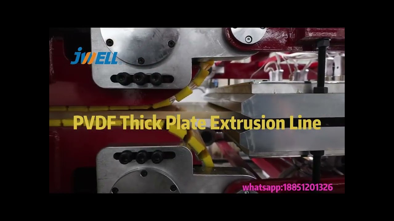 PVDF thick plate extrusion line