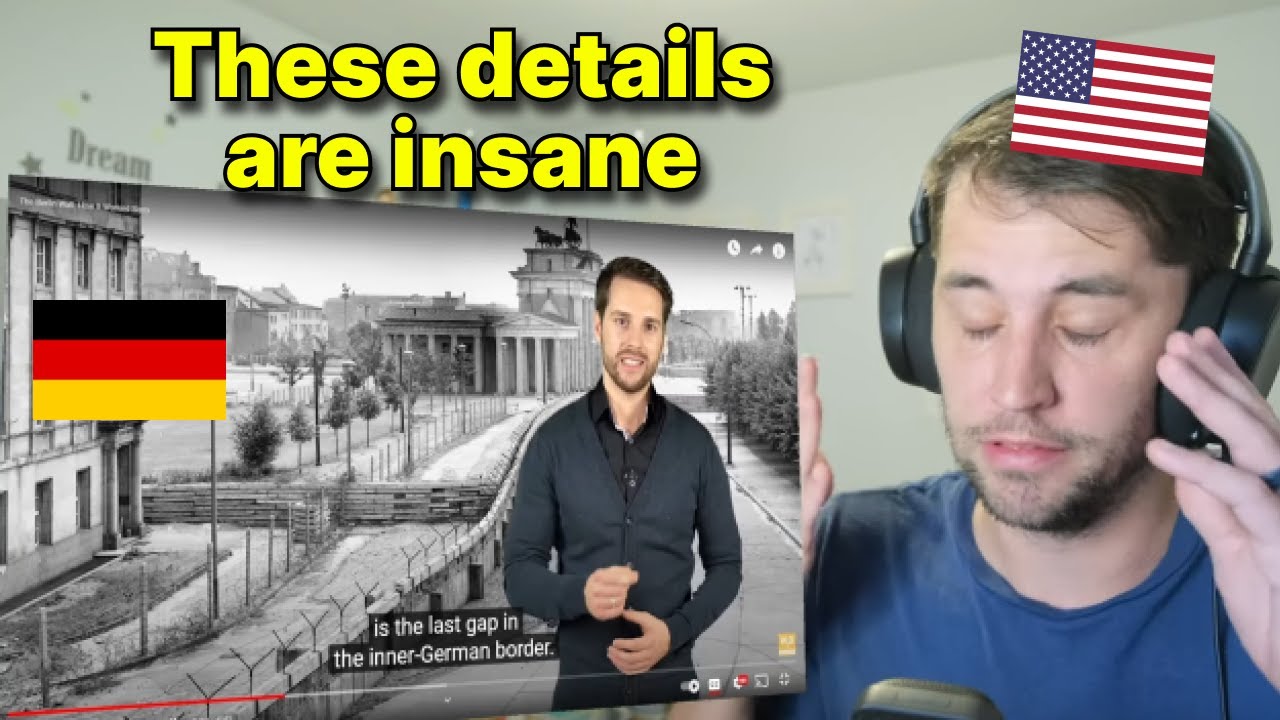 American reacts to: How to Escape Through the Berlin Wall