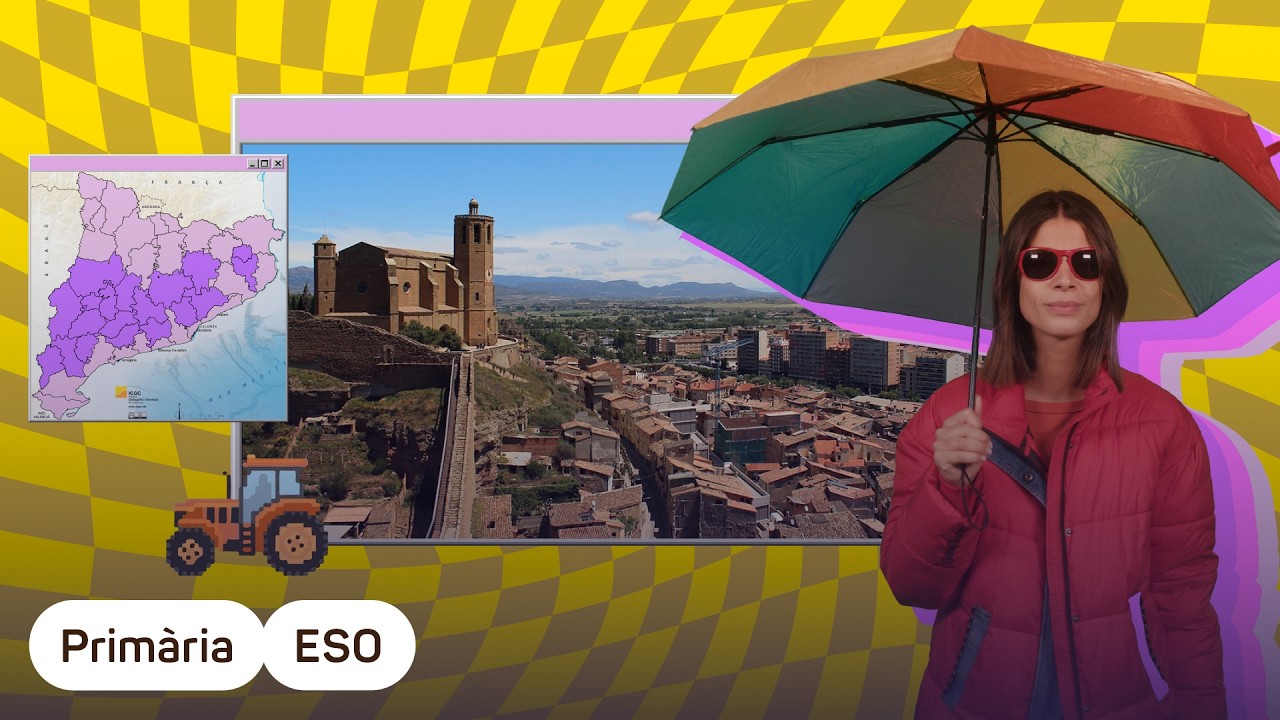 Comarques de l'interior en 5' - Supercampus: geografia