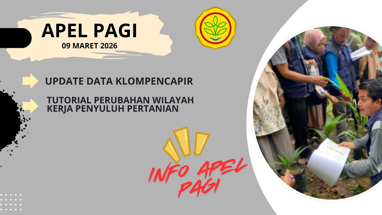 UPDATE KLOMPENCAPIR DIGITAL #penyuluhanpertanian #penyuluhan #sobatbpsdmp #KLOMPENCAPIR