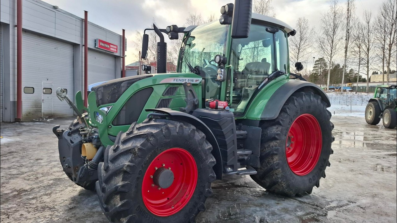 Fendt 516 Profi Plus Vaihtokonevideo Agco Suomi Oy Vaasa