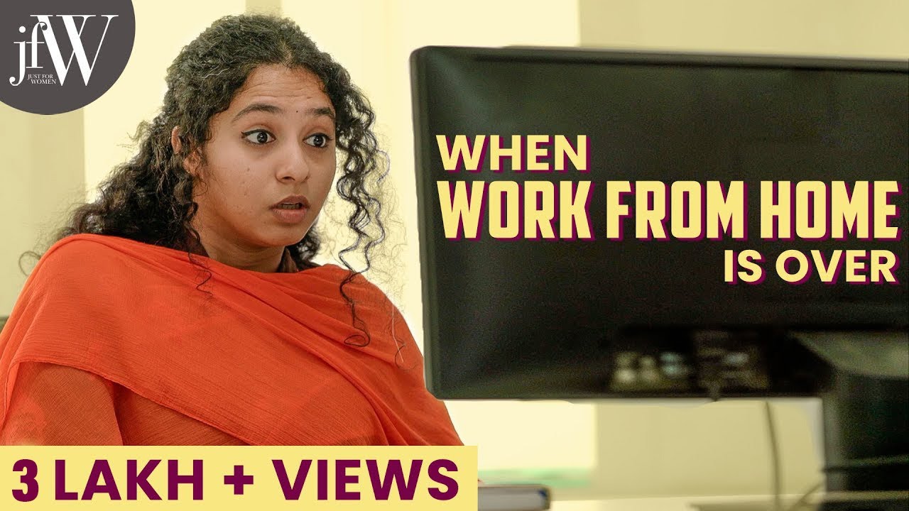 WHEN WORK FROM HOME IS OVER | BEING SARU | Ft. RJ MARCONI | JFW