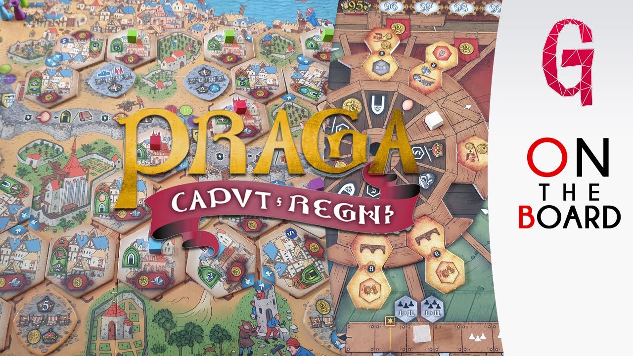 PRAGA CAPUT REGNI, costruire una capitale nel 1346 con un GIOCO da tavolo -recensione OnTheBoard#108