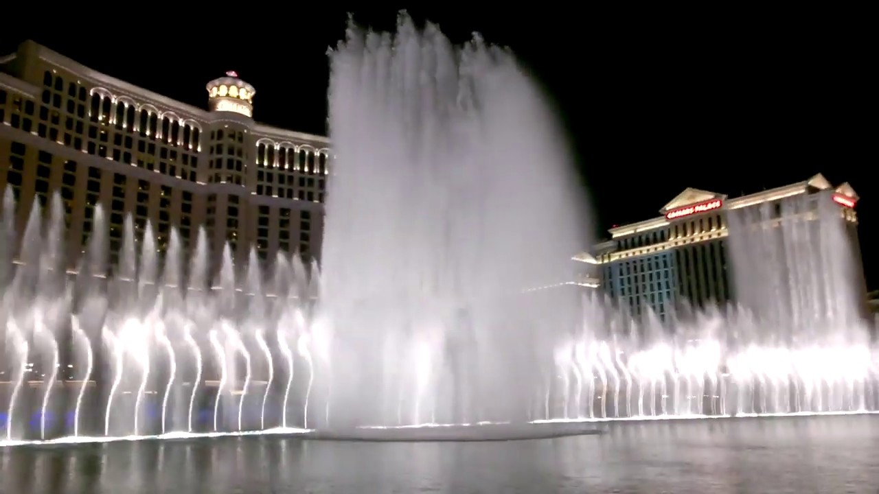 Bellagio fountain show - Las Vegas - Ennio Morricone - L'estasi Dell'oro