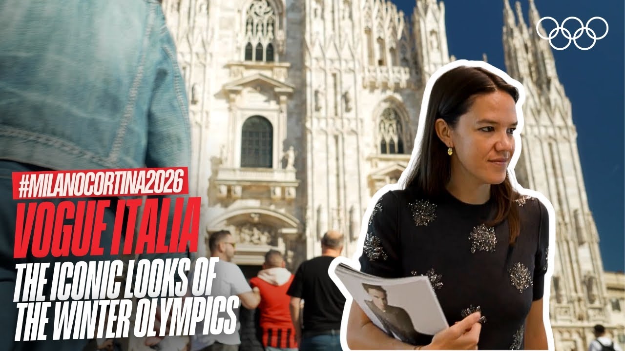 Vogue Italia editor reviews Winter Olympics' most iconic looks! #MilanoCortina2026