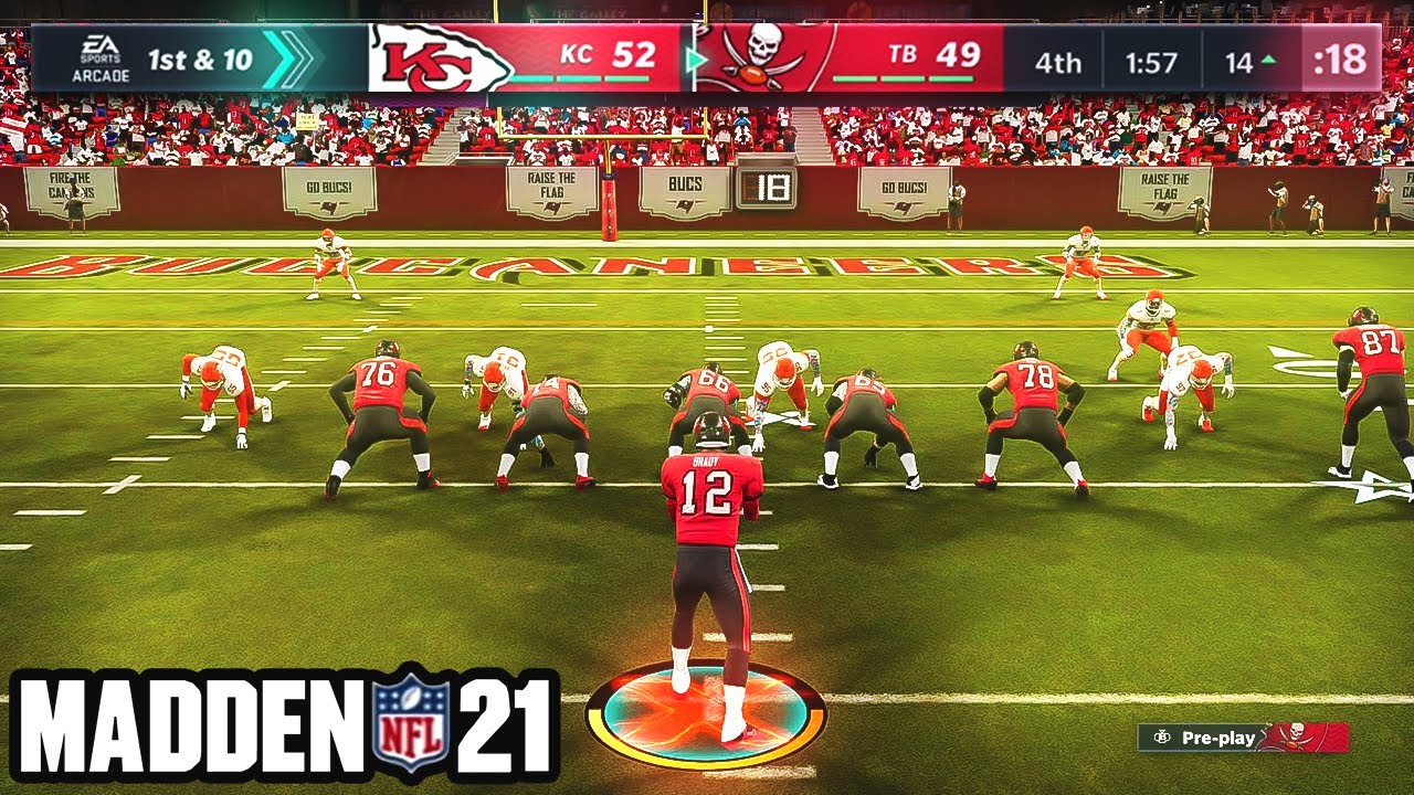 I got to play Madden 21
