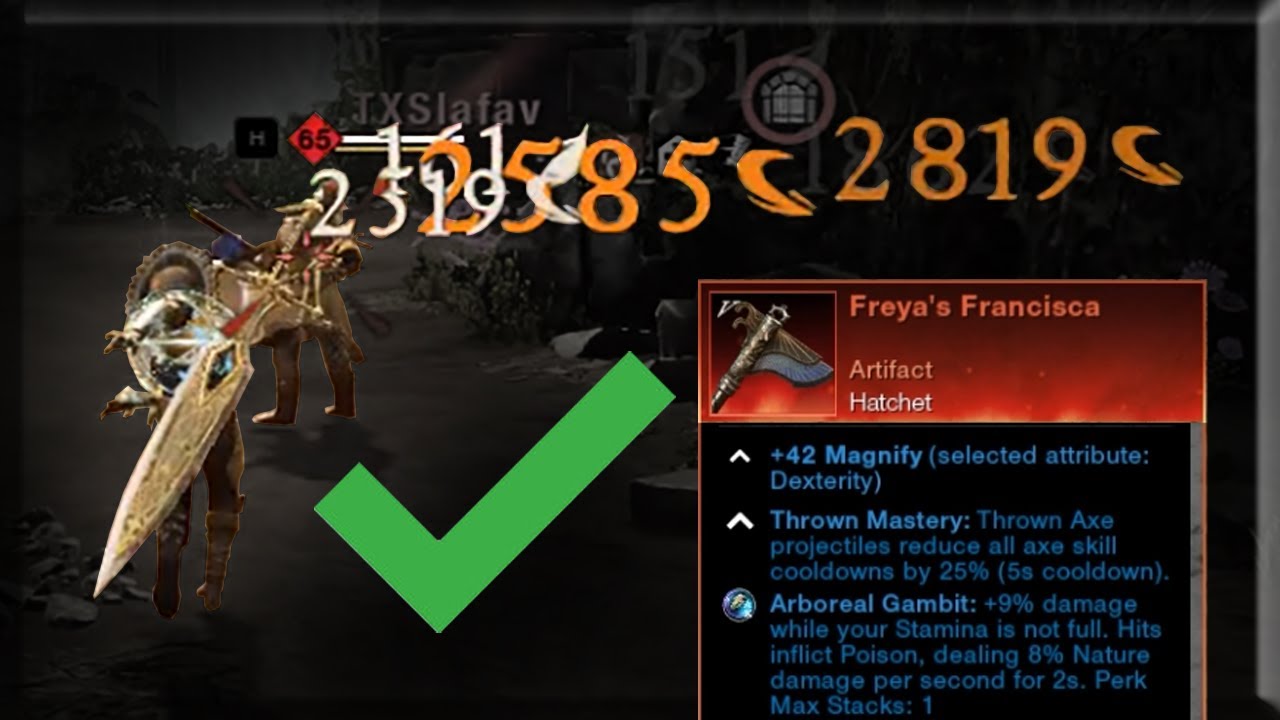 Francisca Build Is Secretly Overpowered.. 🪓 New World Greatsword / Hatchet PvP Build Guide, Gameplay
