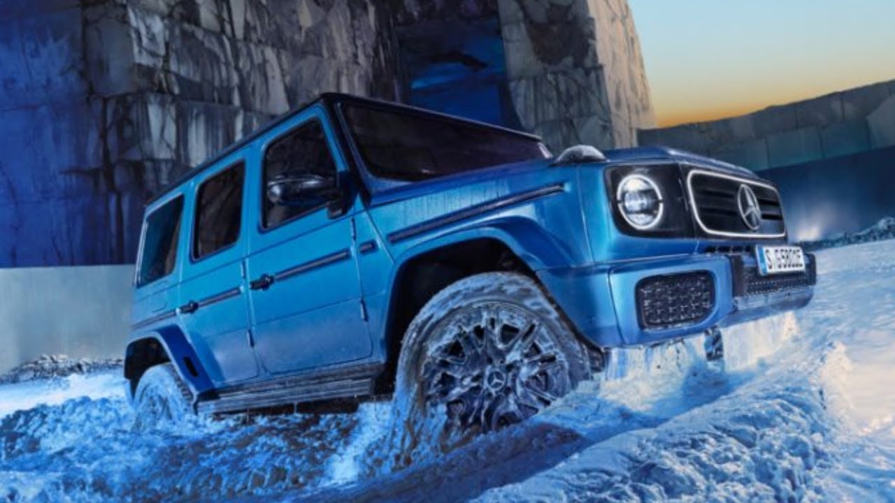 2025 Mercedes-Benz G-Klasse (EQ G580, V8 usw.): Extreme Performance auf Eis & Schnee!