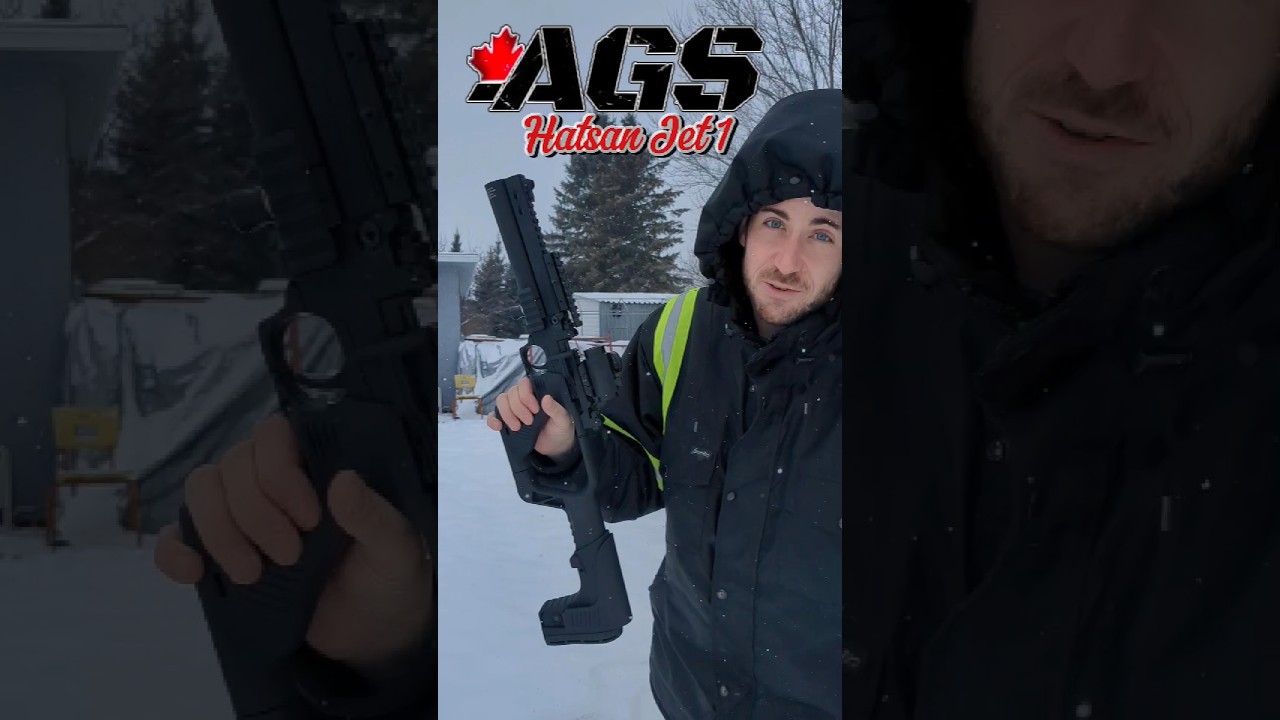 Plinking Power: Hatsan Jet 1 .25cal (495 FPS) PCP Pistol/Carbine Combo! [@AirgunSourceCanada]