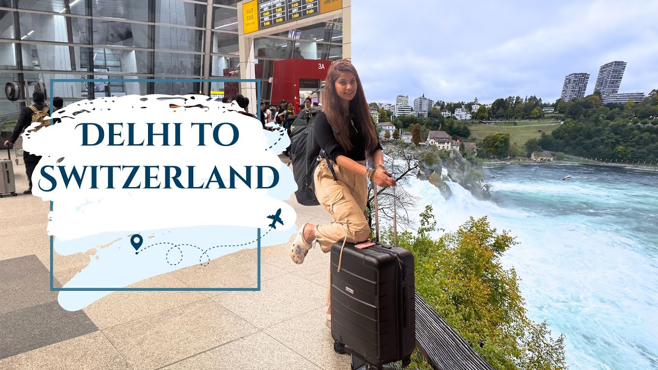 Delhi to Switzerland on Swiss Air! Full IGI T3 Tour, Duty-Free & Zurich Arrival 🇨🇭✈️