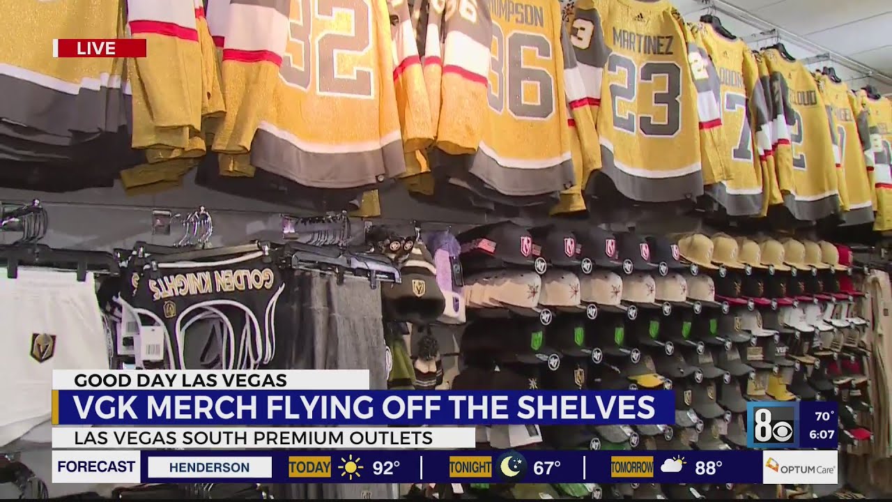 VGK swag in high demand as Knights head to 2nd Stanley Cup Final