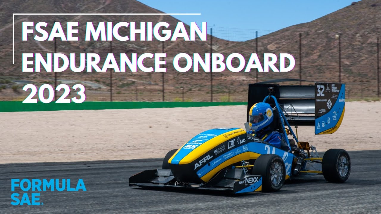 Mk. 8 at Formula SAE Michigan - Full Endurance Onboard