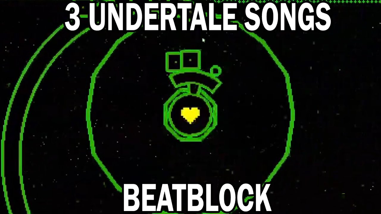 ONLY UNDERTALE SONGS IN THIS VIDEO | BeatBlock