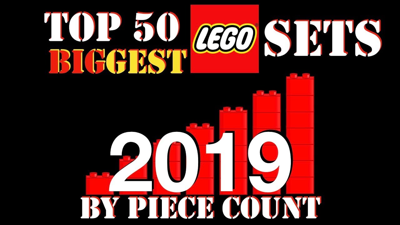ТОП-50 САМЫХ БОЛЬШИХ ЛЕГО КОМПЛЕКТОВ 2019