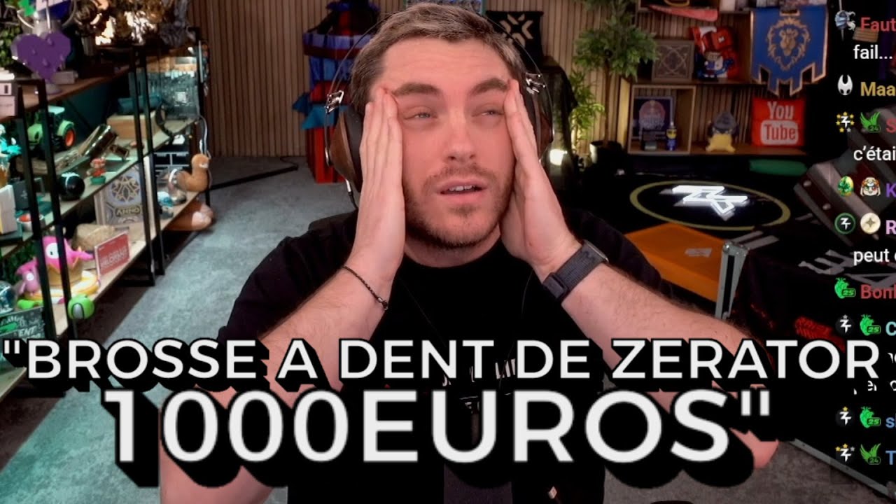 ZERATOR DEBRIEF sa BROCANTE GARGANTUESQUE de SAMEDI !