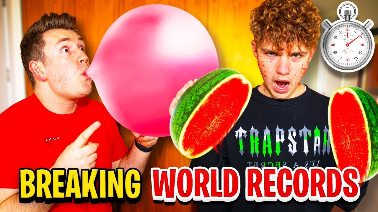 BROTHERS ATTEMPT TO BREAK WORLD RECORDS #4