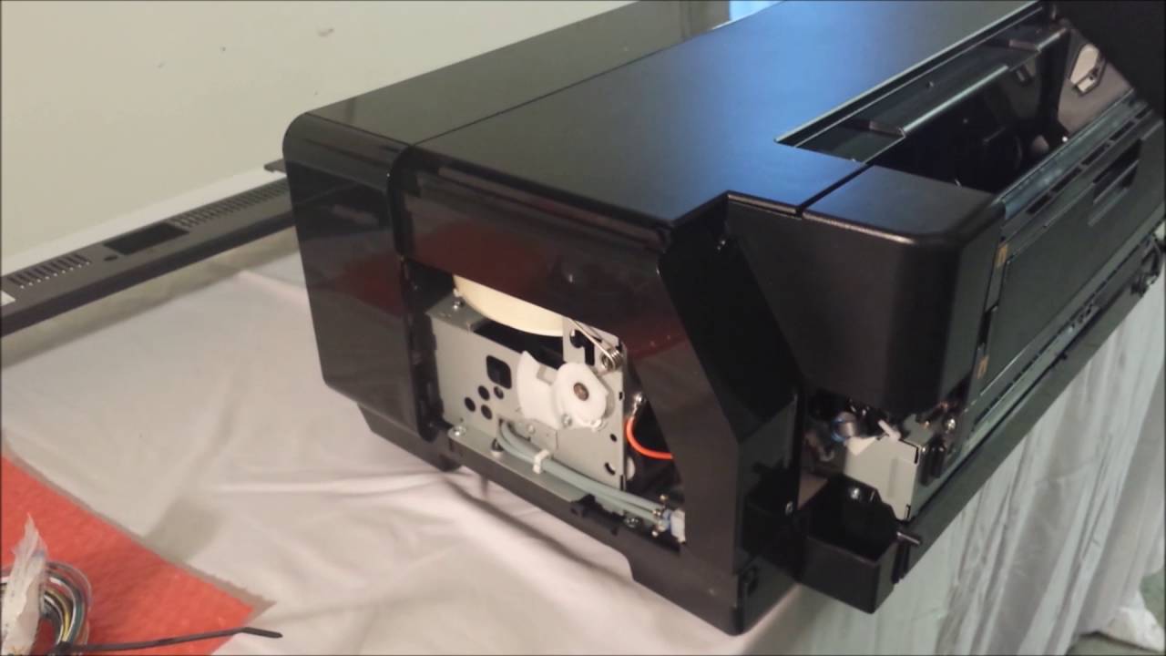 01   T Dozer Epson P600 Conversion   Removing Plastic Covers