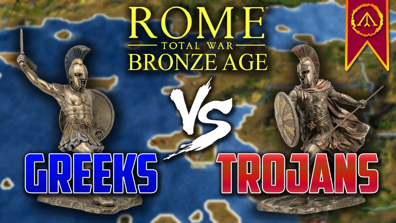 Trojan War - A.I. Only Battle - Rome Total War Bronze Age Mod