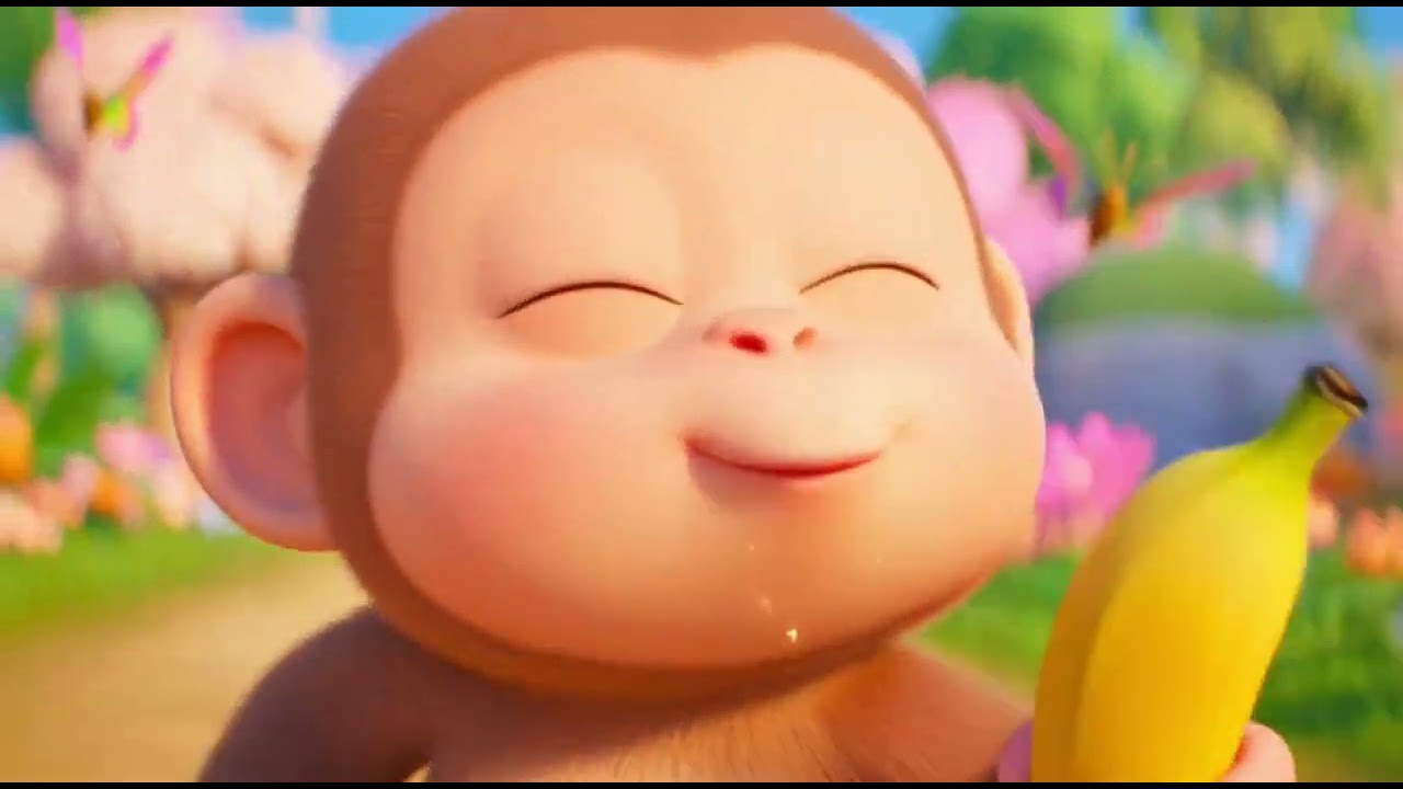 Ek Bandar Song | Cute Monkey 3D Animation | Hindi Rhymes for Kids