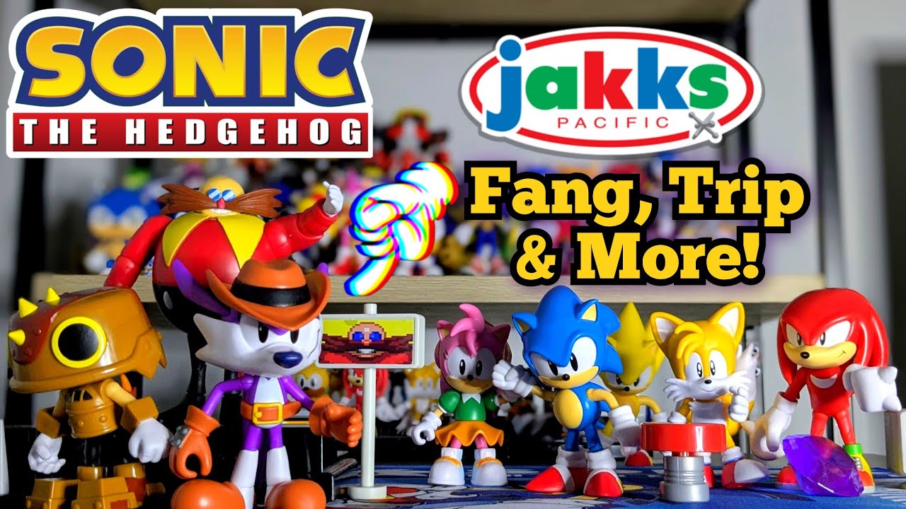 Unboxing & Reviewing 8 Classic Sonic Figures! Jakks Pacific 4-Inch Series