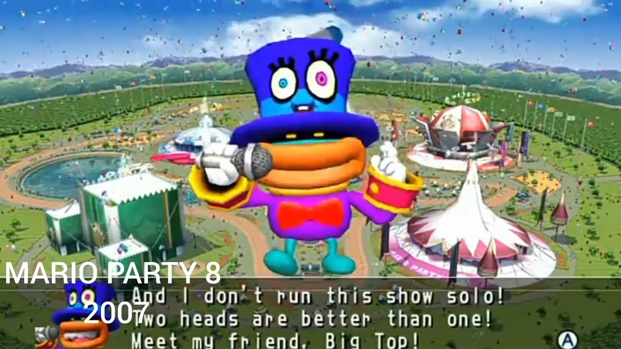 Evolution Of MC Ballyhoo & Big Top in Mario Games! (Nintendo Games) 2007 - 2018
