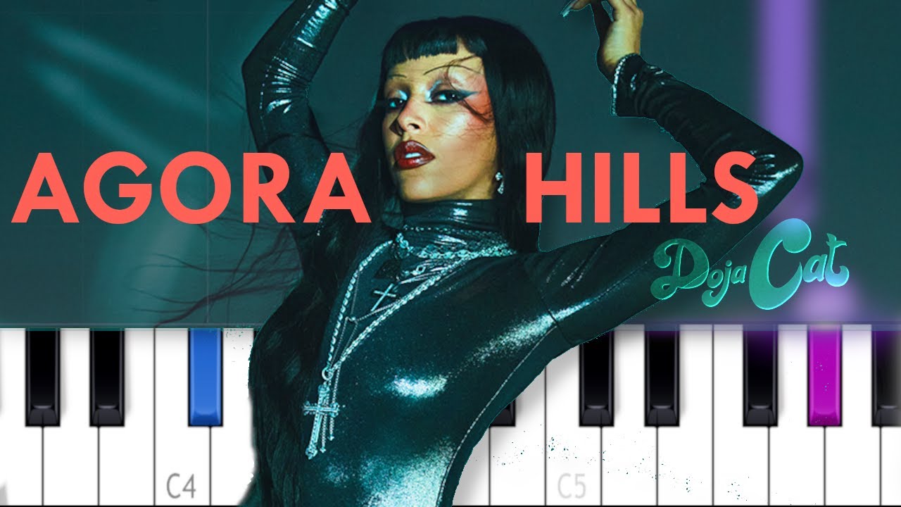 Doja Cat - Agora Hills (Piano Tutorial)