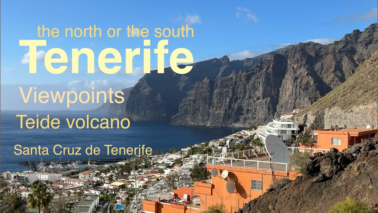 Tenerife, the Canary Island, Spain. Teide excursions, viewpoints, beaches. Puerto de la Cruz,