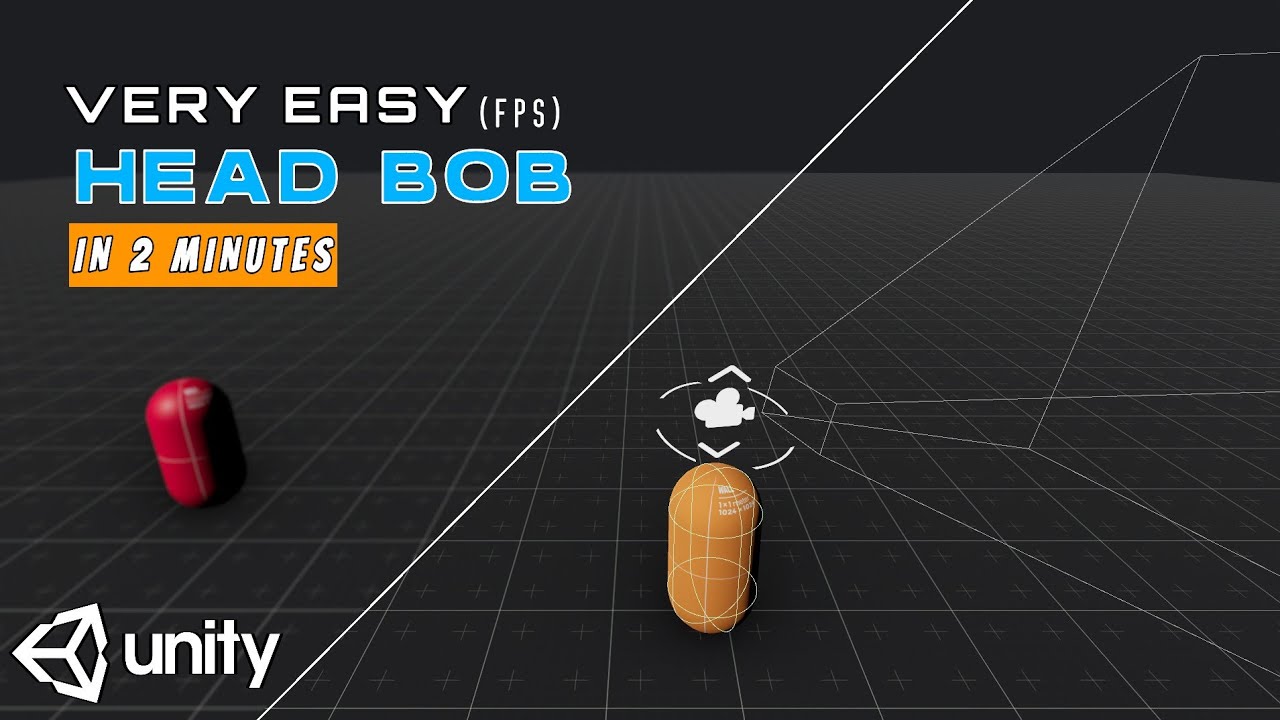 first person head bob in unity3d | very easy fps head bob system