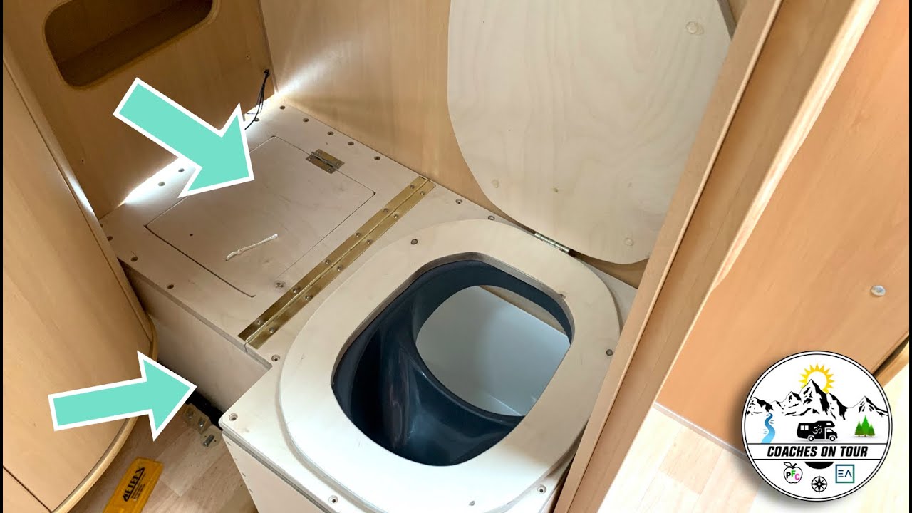 Trockentrenntoilette im Camper I DIY I Einbau und Funktion I Leben im Wohnmobil