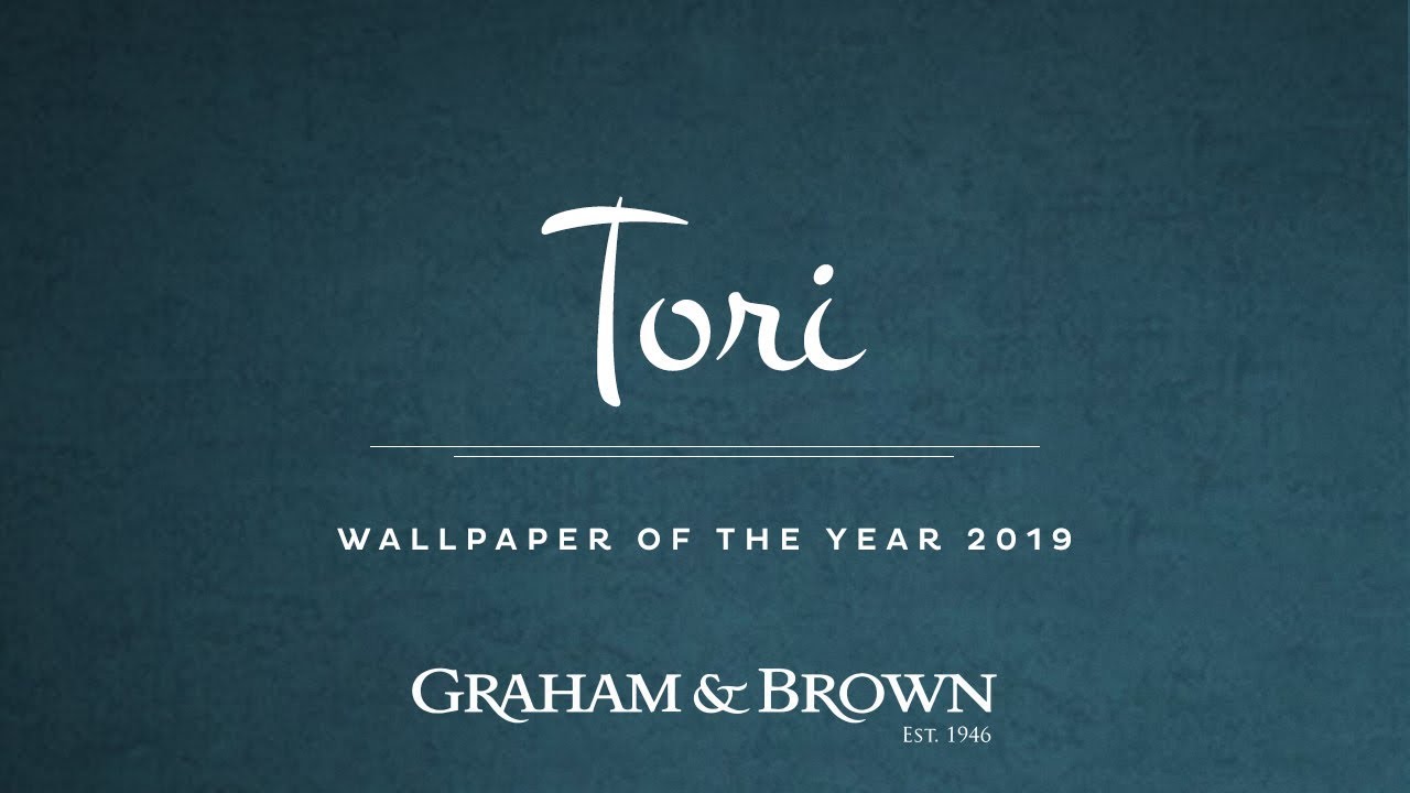 Tori - Wallpaper of the Year 2019 - Graham & Brown - The Creation of Tori