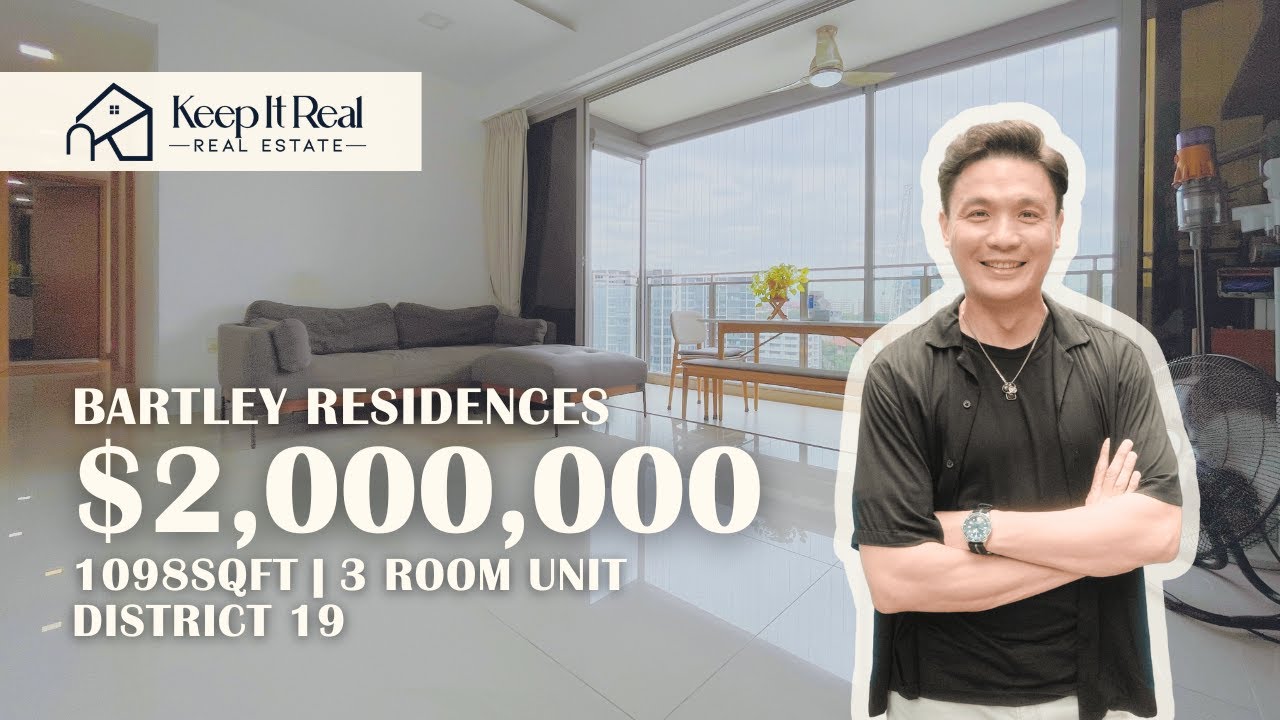 Bartley Residences 3 Bedroom Unit for SALE | 1098 sqft || Marcus Luah Real Estate