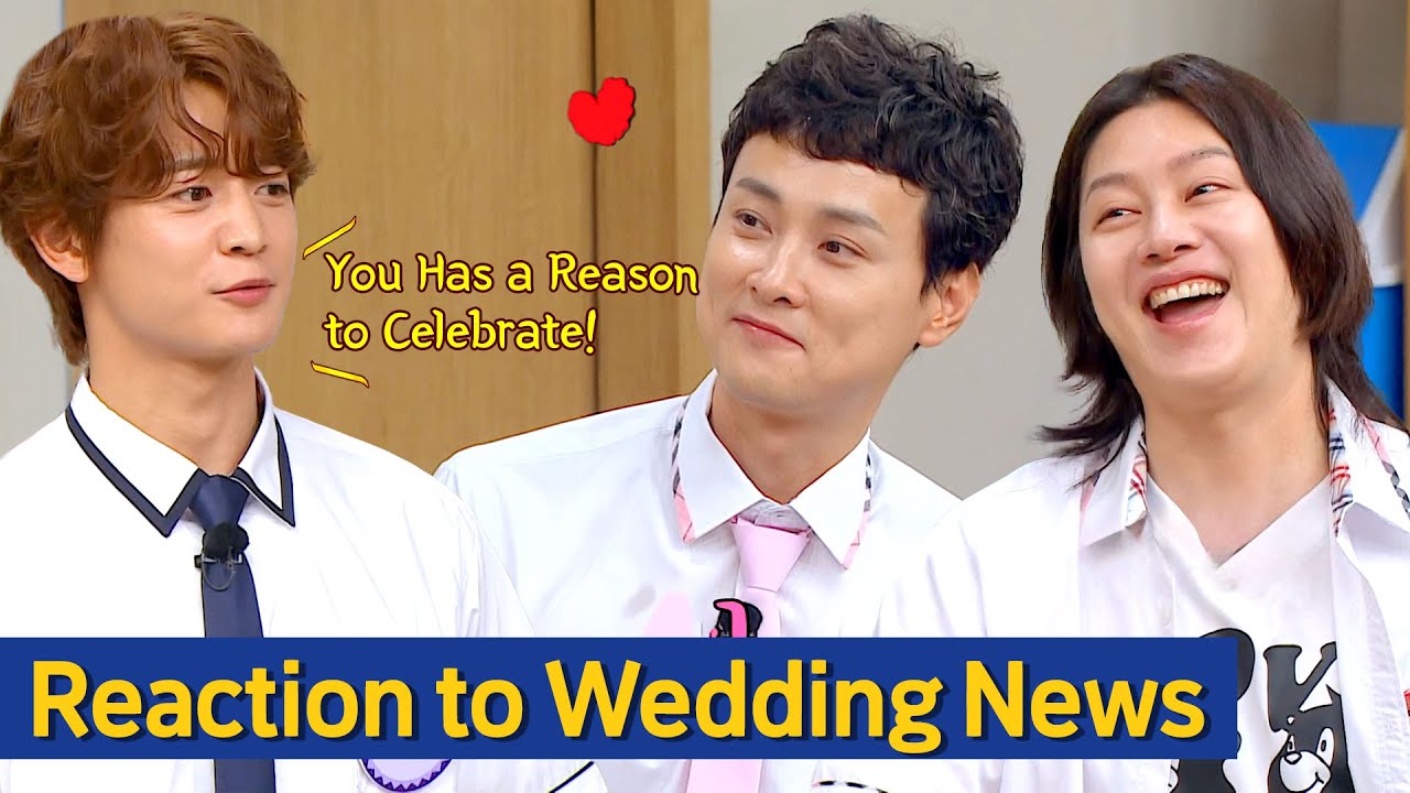 [Knowing Bros] 'Romance in the House' Actors' Reaction to Kyunghoon's Wedding News 💟