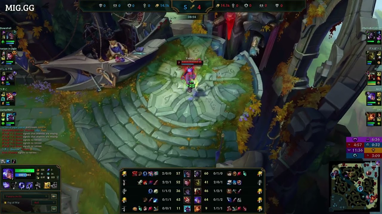 YUNARA - 12/2/15 KDA GAMEPLAY