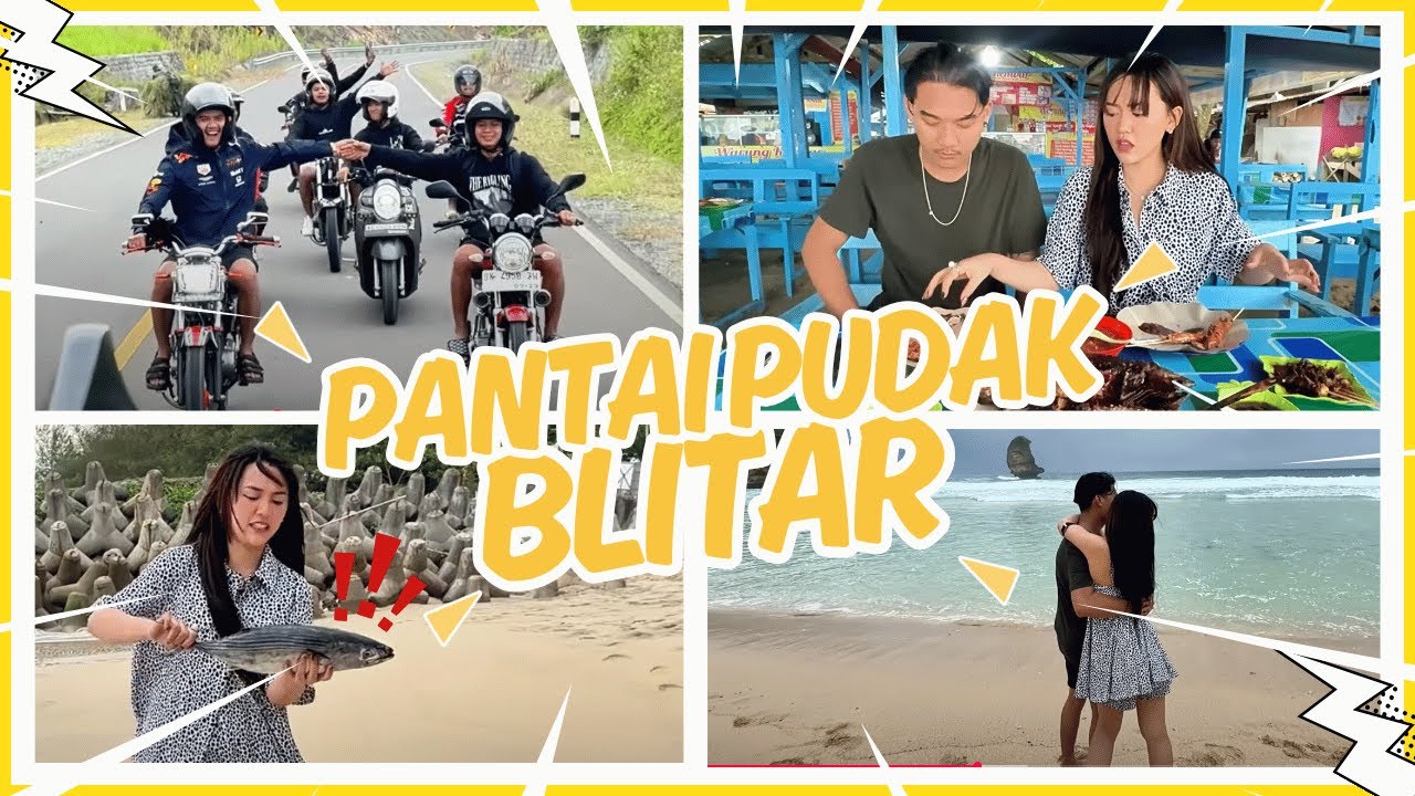 TERNYATA BLITAR ADA PANTAI YANG BAGUS BANGET!!! | TOURING MADIUN - BLITAR BARENG MAS GILGA