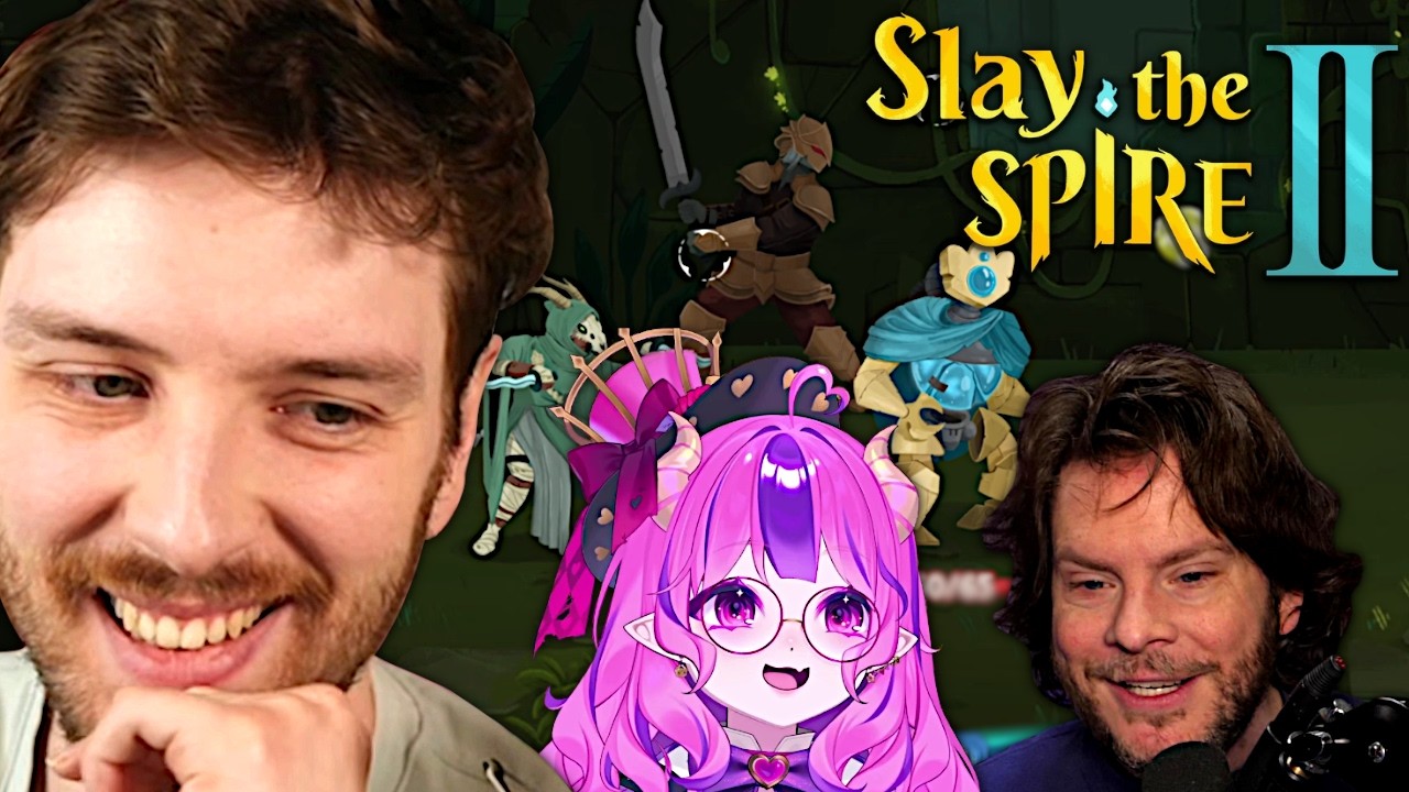 AM I ADDICTED TO SLAY THE SPIRE 2? (ft. Ironmouse & Pete)