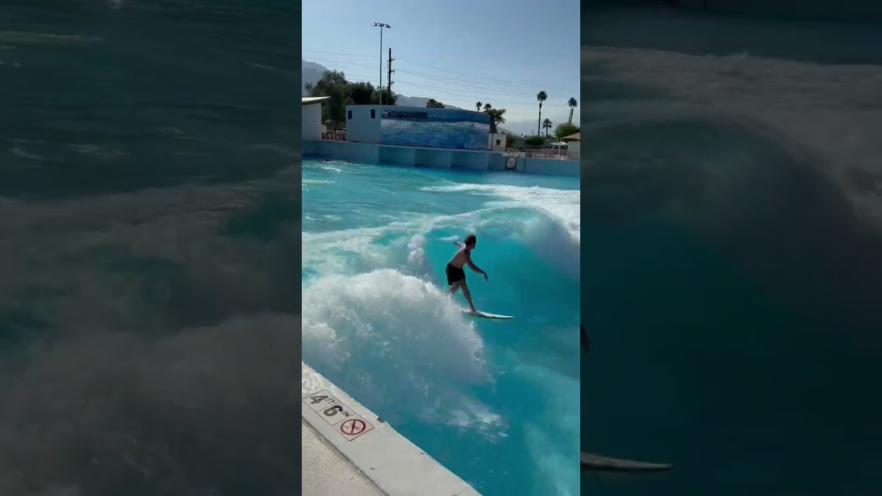 palm springs surf club day at the wave pool 