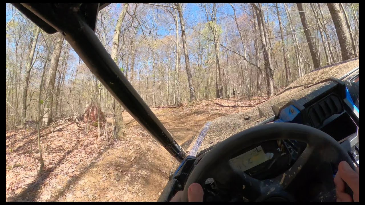 Tire Blowout Honda Talon X Live Valve Mud Hole 4X4 Trail Majestic Lost Trail #335