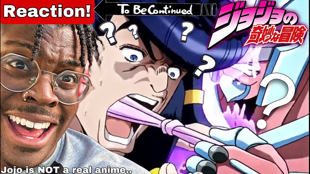 what is jojo’s even about..? No context JoJo clips to confuse non-JoJo fans REACTION!