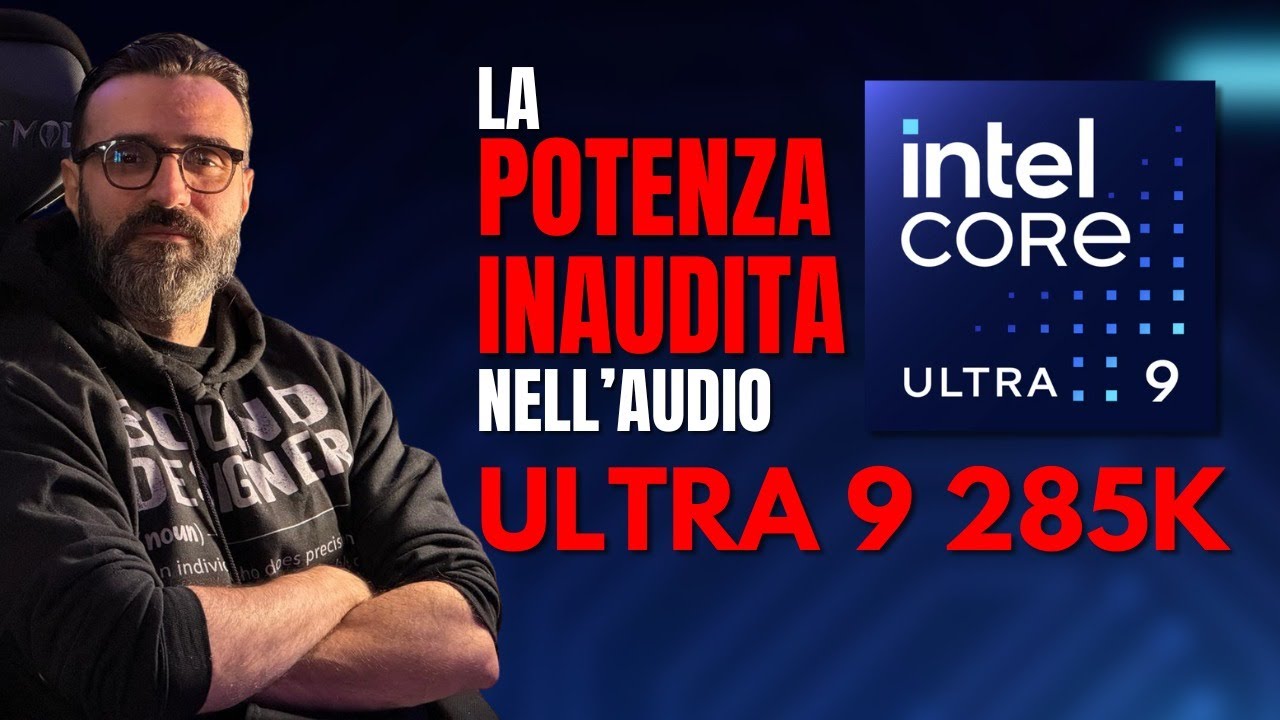 LA POTENZA INAUDITA, NELL' AUDIO PRO, DI PROJECTLEAD PC MASTER ULTRA 9 285K  SERIE 2025