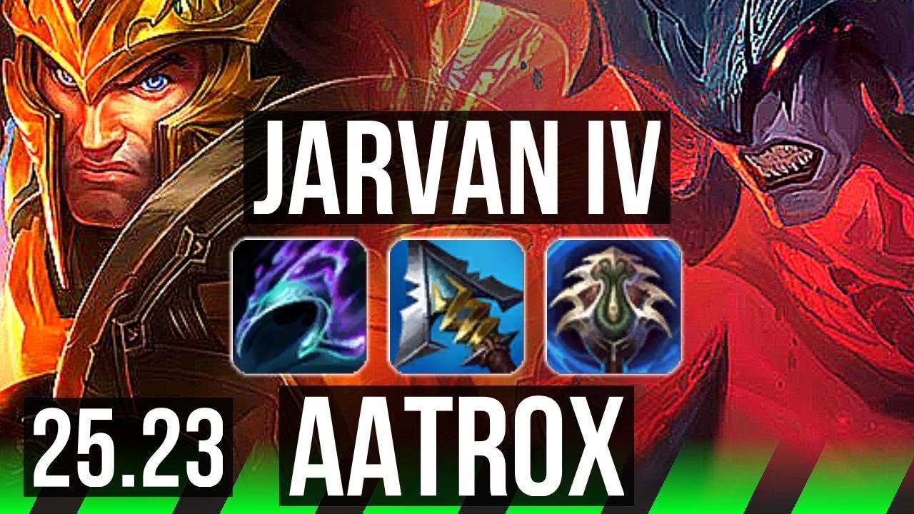 JARVAN IV vs AATROX (JGL) | EUW Master | 25.23