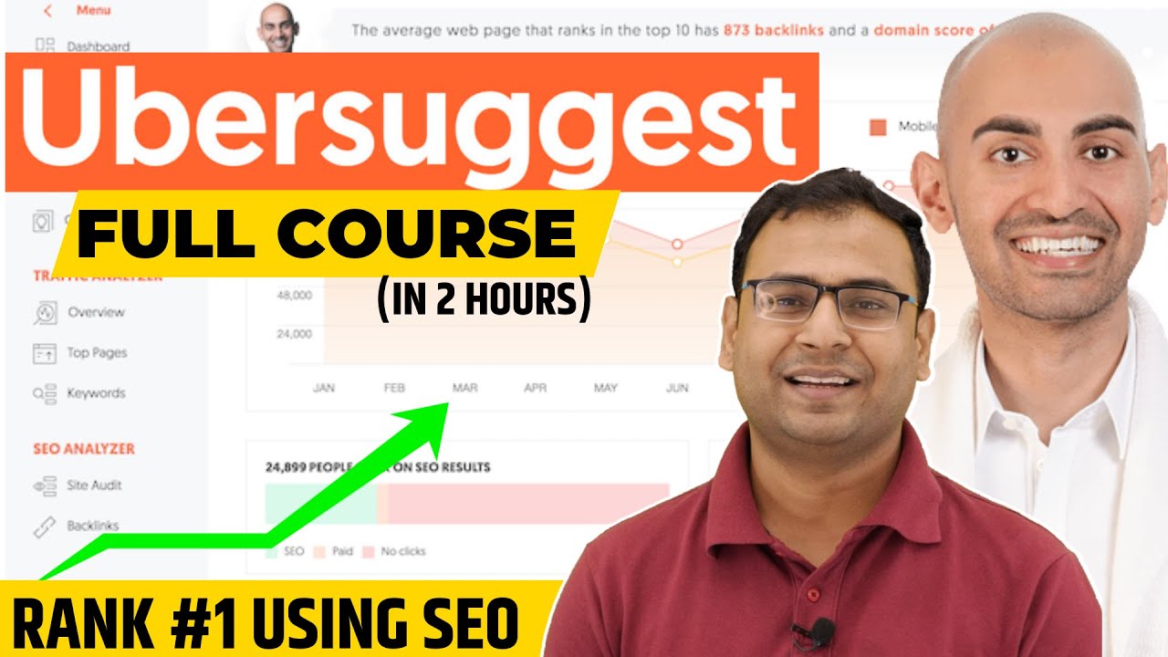 UberSuggest Full Course in Hindi | Rank your Website using UberSuggest Tool | Umar Tazkeer