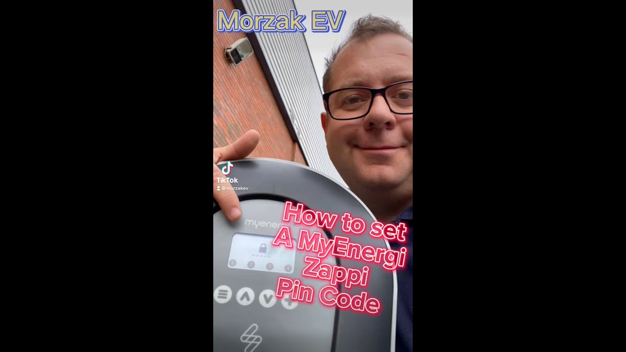 Как установить пин-код на зарядной точке @myenergi Zappi EV #shorts #stopburningstuff #happyzappi