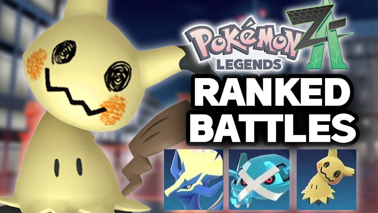 How to Use MIMIKYU Ranked Battles Pokemon Legends Z-A Best Team Meta