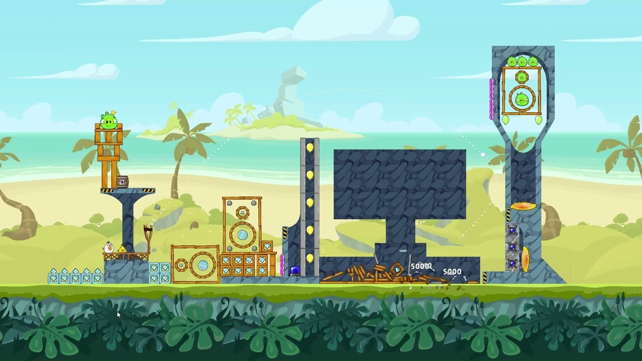 Angry Birds Friends Level 10 Tournament 1775 three stars NO POWER-UP walkthrough 2026-06-25
