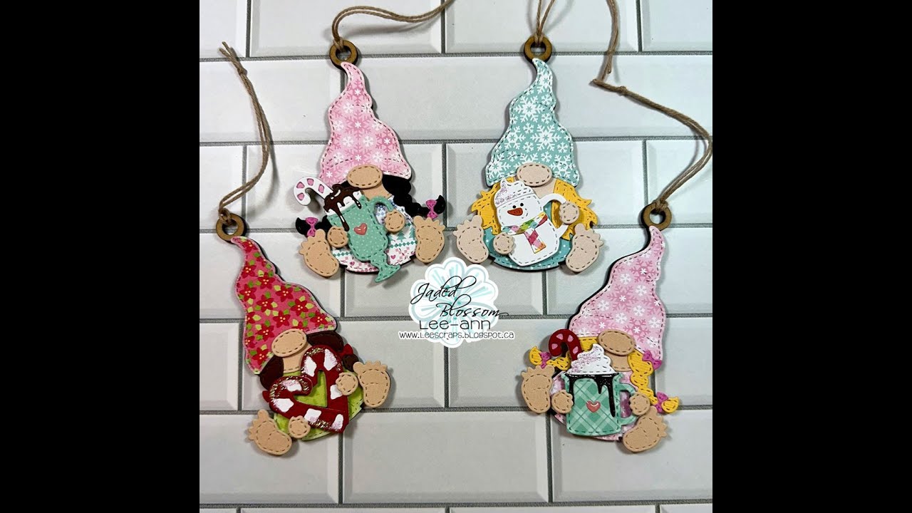 Jaded Blossom MDF Girl Gnome Assembly with Lee-Ann