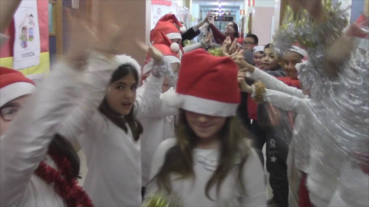 teacher Reinaldo - Baile de Navidad CEIP Ramón Gaya